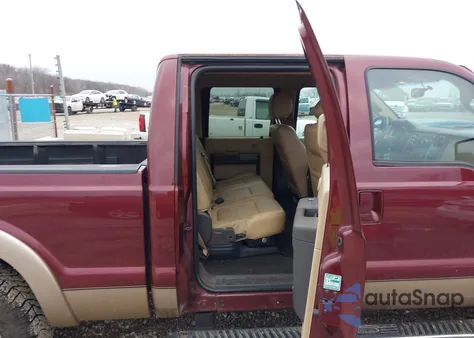 2012 Ford F-250 Lariat from USA, damaged, VIN 1FT7W2B66CEB60370